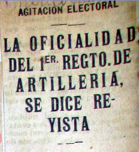 oficialidad se dice reyista