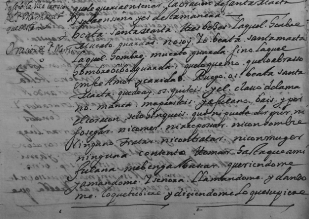 Image of prayer discussed by author.